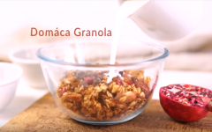 Videorecept: Domáca Granola podľa Lenivej kuchárky