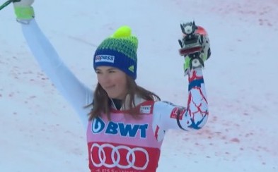 Tretí raz Vlhová Shiffrinovú nezdolala, skončila na druhom mieste