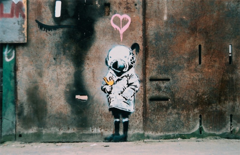 BANKSY: Grafity zahalené pod rúškom tajomstva