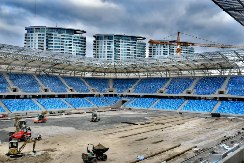 FOTO: Rastie do krásy. Národný futbalový štadión je takmer hotový