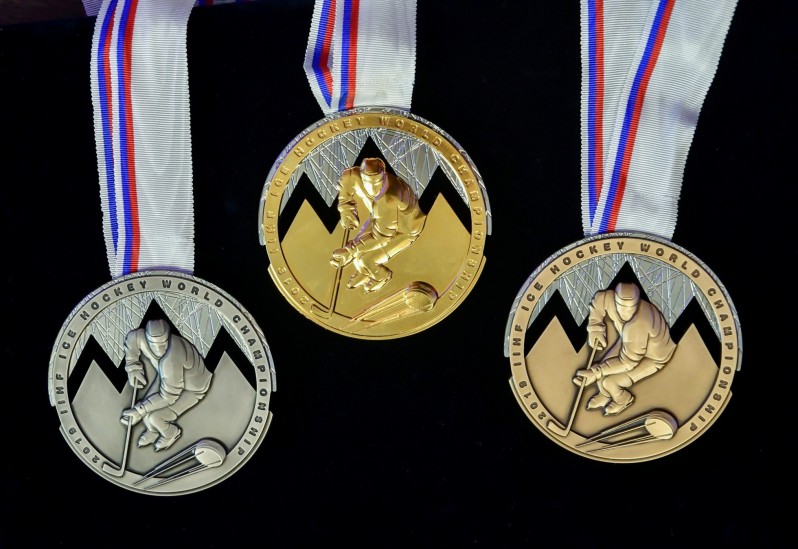 Toto sú medaily špeciálne vytvorené pre MS 2019