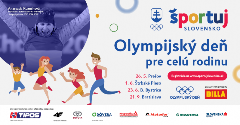 Slovenský olympijský a športový výbor predstavil nový projekt Športuj Slovensko