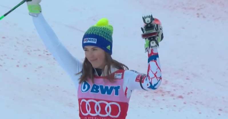 Tretí raz Vlhová Shiffrinovú nezdolala, skončila na druhom mieste